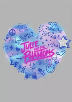 Julie and the Phantoms Heart Julie Icons Fleece Graphic Hoodie -Deals TOMS Store Belk 152