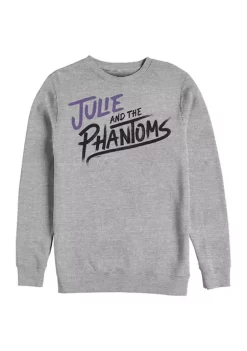 Julie and the Phantoms Stacked Logo Crew Fleece Graphic Sweatshirt