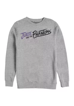 Julie and the Phantoms Curved Logo Crew Fleece Graphic Sweatshirt -Deals TOMS Store Belk 217