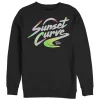 Julie and the Phantoms Sunset Curve Logo Crew Fleece Graphic Sweatshirt -Deals TOMS Store Belk 22