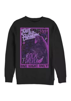 Julie and the Phantoms Live Concert Crew Fleece Graphic Sweatshirt