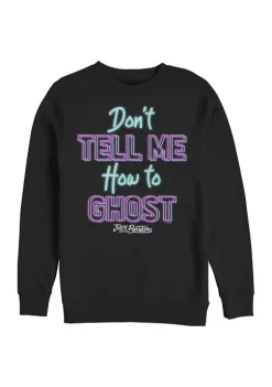 Julie and the Phantoms Ghost Crew Fleece Graphic Sweatshirt