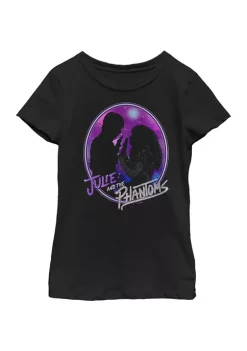 Julie and the Phantoms Girls 4-6x Julie Circle Graphic T-Shirt