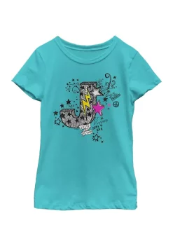 Julie and the Phantoms Girls 4-6x Julie and Flynn Doodle Graphic T-Shirt -Deals TOMS Store Belk 280