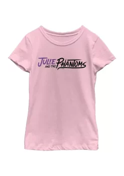 Julie and the Phantoms Girls 4-6x Horizontal Logo Graphic T-Shirt