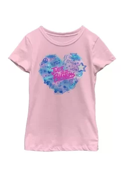 Julie and the Phantoms Girls 4-6x Heart Julie Icons Graphic T-Shirt