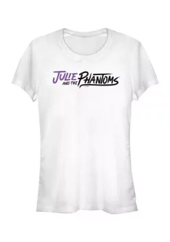 Junior's Julie and the Phantoms Horizontal Logo Graphic T-Shirt -Deals TOMS Store Belk 353