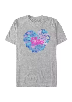 Julie and the Phantoms Heart Julie Icons Short Sleeve Graphic T-Shirt -Deals TOMS Store Belk 384