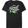 Julie and the Phantoms Sunset Curve Logo T-Shirt -Deals TOMS Store Belk 405