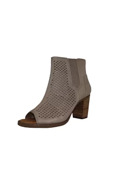 Toms Women's Desert Taupe Majorca Peep Toe Boots -Deals TOMS Store Belk 477