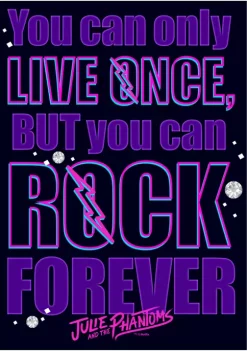 Julie and the Phantoms Rock Forever Short Sleeve Graphic T-Shirt -Deals TOMS Store Belk 48