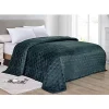 Décor&More Ultra Plush King Size Chevron Arrow Jacquard Microplush Blanket (102" x 90") - Green -Deals TOMS Store Belk 538