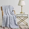 Décor&More Extra Heavy and Plush Oversized Throw Blanket (50" x 70") - Grey&White Leopard -Deals TOMS Store Belk 562
