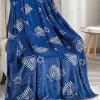 Maccabbee Collection by Décor&More Microplush Holiday Throw Blanket (60" x 50") - Hanukkah Menorah -Deals TOMS Store Belk 582