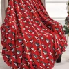 Décor&More Happy Holidays Microplush Throw Blanket (50 in x 60 in) - Christmas Sloth -Deals TOMS Store Belk 584