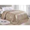 Décor&More Ultra Plush Queen Size Chevron Arrow Jacquard Microplush Blanket (86" x 86") - Taupe -Deals TOMS Store Belk 602