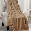 Décor&More Extra Heavy Chevron Braided Throw Blanket (50" x 60") - Mocha -Deals TOMS Store Belk 616