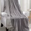 Décor&More Extra Heavy Chevron Braided Throw Blanket (50" x 60") - Grey -Deals TOMS Store Belk 646