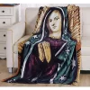 Décor&More Virgin Mary Religious 50" x 70" Oversized Super Soft Microplush Religious Culture Throw Blanket -Deals TOMS Store Belk 688